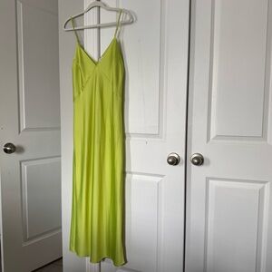 A New Day Vibrant Green Dress